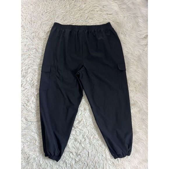 Lane Bryant On The Go Mid Rise Jogger Black Womens Plus Size 18 NWOT Activewear - Picture 3 of 10